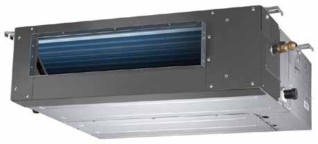 1-to-1 COMMERCIAL INVERTER SERIES HEAT PUMPS HIGHLY FLEXIBLE INSTALLATION DUCT TYPE INDOOR UNITS Wall thermostat included THERMOSTAT MC20700550 MODEL 18 24 30 36 42 48 Capacity Cooling BTU/h Heating