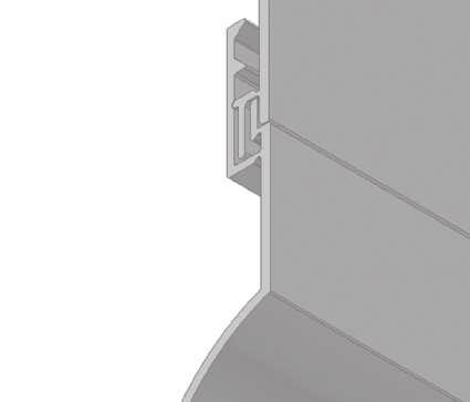 06 65 00/SOU BuyLine 8650 3 Featuring Inter-Locking Profiles; The Designer Series Extruded Cornice Moulding are uniquely designed to inter-lock with a water