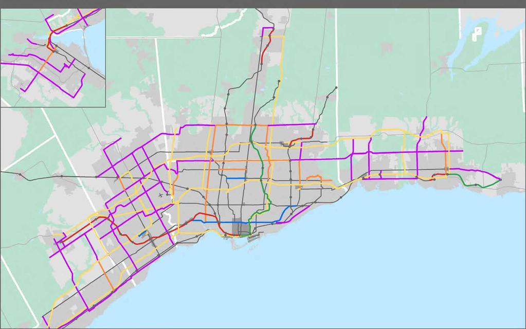 Regional Transportation Plan Growing Toronto around transit. We want to connect this site and the Mimico community with the Greater Toronto Area.