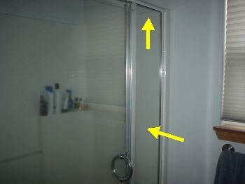 14. Showers shower enclosure glass loose in frame recommend repair or replace by a qualified person 15. Shower Walls 16. Bath Tubs normal wear 17.