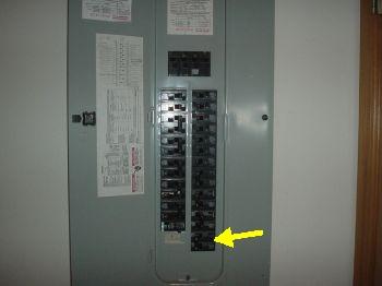 1. Electrical Panel 2. Main Amp Breaker Electrical Materials: north side Exterior of structure Materials: laundry romex wiring present 200 amp 3. Breakers in off position 1 4.