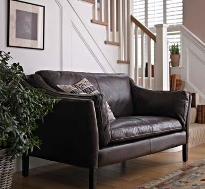 Viscount William 3 SEATER SOFA IN HIGH QUALITY ANILINE