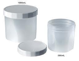 weigh boats, jars & vials Re-use