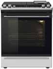 19 RANGE WITH GAS COOKTOP DOUBLE OVEN NUTID BETRODD Slide-in gas range with 5 burners Double oven gas range with 5 burners $1549 $1599 Stainless steel. 802.885.64 Stainless steel. 402.885.61 Capacity: 5.