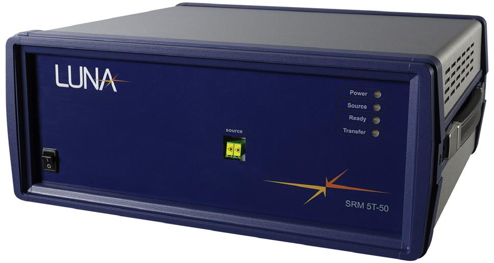 COMPONENT ANALYZERS The Luna Optical Vector Analyzer (OVA) 5000 is the fastest, most accurate and economical tool for loss, dispersion, and polarization measurements of modem optical networking