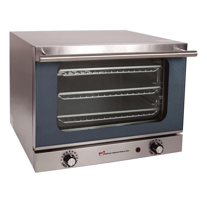 CONVECTION OVEN 1/4 SIZE PAN MODEL 620 Convection is the ideal way to cook convenience foods and this compact oven can bake it all. Heated, circulating air throughout the oven penetrates food quickly.