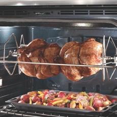HEAVY-DUTY ROTISSERIE Thermador Professional Built-in Ovens offer the best performing rotisserie available.