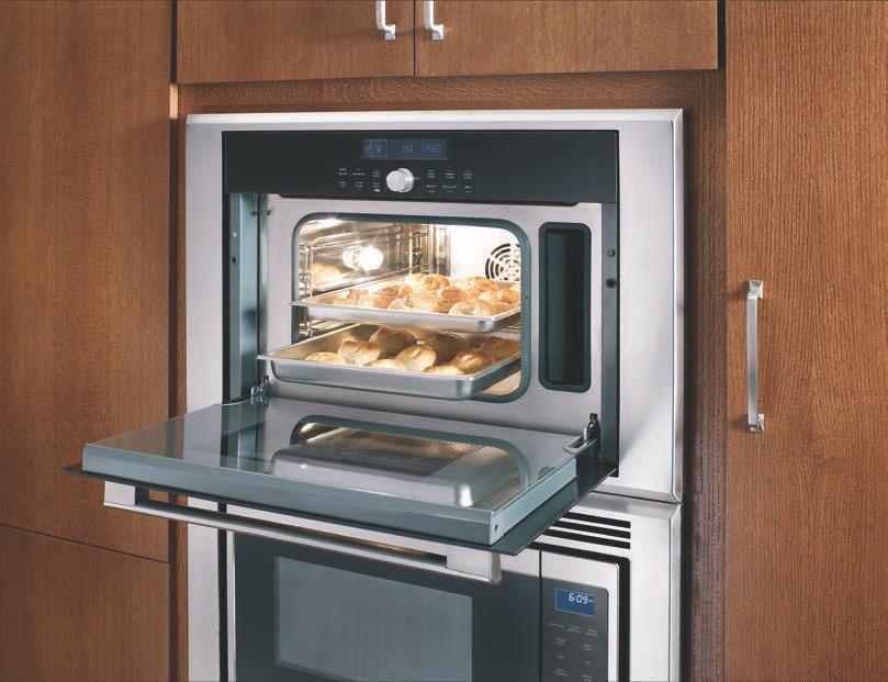 Fish, vegetables, high grain breads and baked goods the Steam & Convection Oven makes foods that are good for you even better.