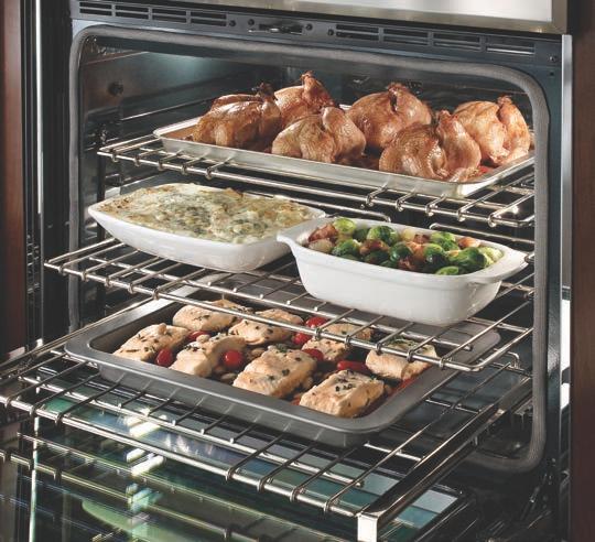 MASTERPIECE STYLING With a chiseled look and stainless steel finish that reflect your own impeccable taste, the Masterpiece oven is more than an appliance. It is an inspiration.