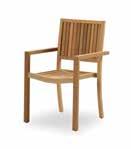 MIAMI Iroko Page 17-18 CORAL Iroko Page 19-20 Stackable Dining Chair