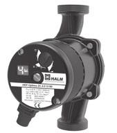 igh efficiency pumps with LED display, electronically controlled EP Optimo series, product group Rate of flow: up to.