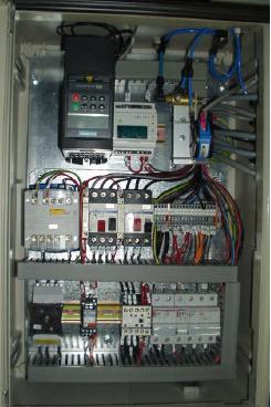4-1-2: Control unit enclosure: The control unit enclosure with air purge unit LCS box content the following components: main switch fault relay