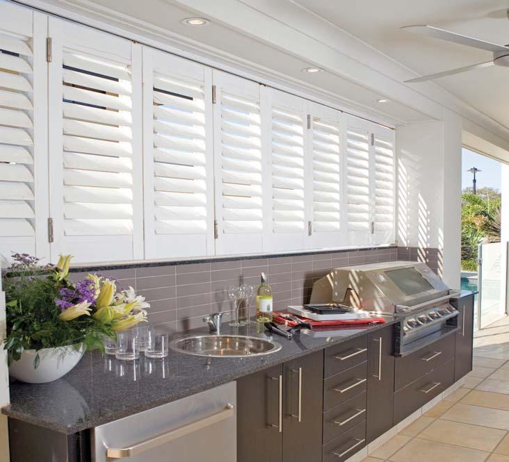 Aluminium shutters Aluminium Shutters are ideal for patios, decks and balconies and provide adjustable privacy, light and sun control in all outdoor areas and weather conditions.
