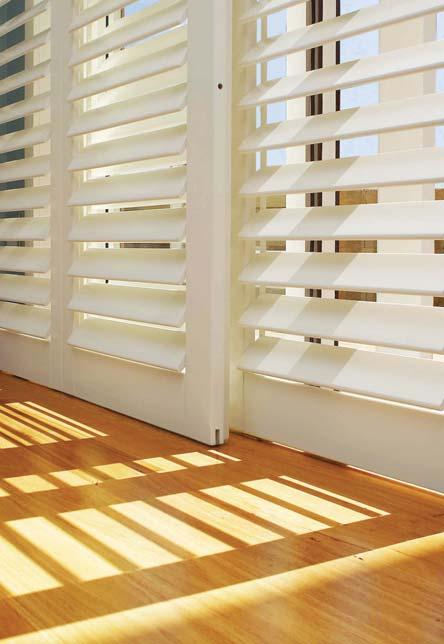 Customwood shutters With crisp, clean colours, the Customwood range offers a budget solution that provides a