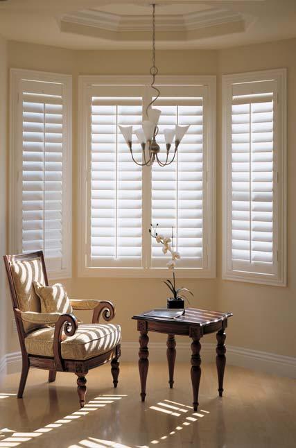 Manufactured in engineered wood with an extrusion coating in hard wearing polypropylene, Customwood shutters