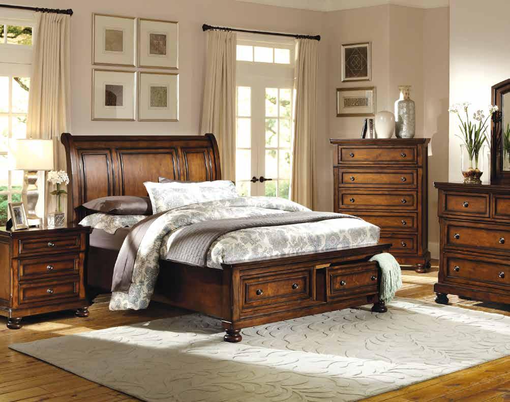 QUALITY-BUILT CRAFTSMANSHIP $959 Queen Storage Bed TRANSITIONAL BEDROOM This fantastic bedroom set features a beautiful