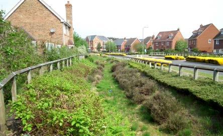 Using the Full SuDS Toolbox For both new and retrofit developments, SuDS provide a comprehensive toolbox to design effective surface water management measures and achieve successful quality, quantity