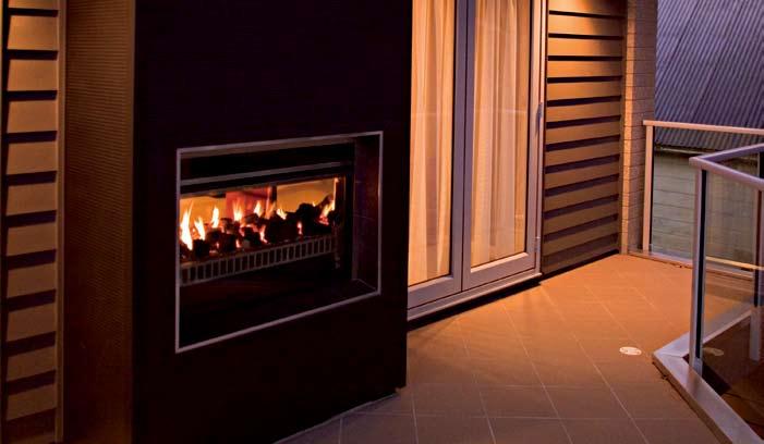 picture: Lucy Gauntlett and Matt Stec make a statement In addition to their obvious practical purpose of bringing warmth and light to a room, fireplaces also act as visual focal points in many living