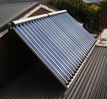 Solar water heaters allow for electricity to kick in and heat the water if there is not enough sun.