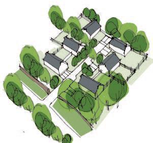 Balmaha larger grouping A limited number of units (4-8) can be developed whilst still retaining the rural character of Balmaha new development maintains existing setbacks, landscaping and boundary