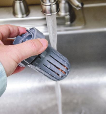 Weekly Cleaning & Care WARNING: Before cleaning always turn power off and unplug the unit from outlet. WARNING: DO NOT rinse Base under faucet.
