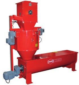 10 RELATED EQUIPMENT CONTINUOUS TREATERS KB Continuous treaters are built for continuous treating of seeds. The product is fed into the hopper.