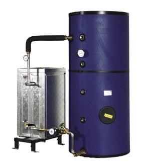 The highly efficient heat transfer of the heat exchangers enable The ThermoDual system to attain low heating water return temperatures across the entire cycle of a tank charge, thus reducing the