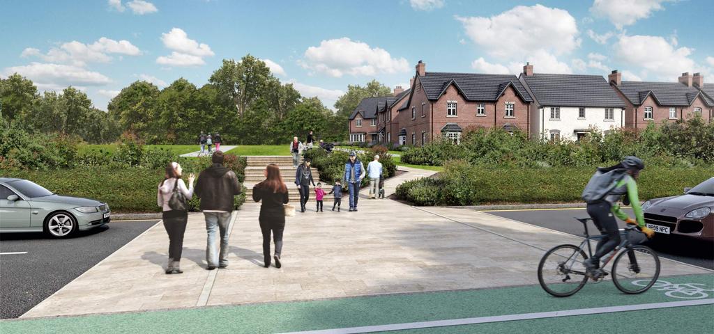 2 HALTON HEALTHY NEW TOWN KEY PROPOSALS: NEW TOWN SQUARE 22. EAST LANE LINEAR PARKWAY 16 15 4 6 B East Lane is downgraded from a dual carriageway to a single carriageway to create a linear parkway.