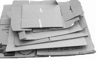 ORGANIZATION, CONTINUED Collection Tips for Cardboard How you separate and handle cardboard containers will depend on the quantity of boxes you generate and the size of your organization.