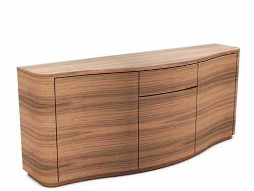 options for soundbar management or extra storage in the TV Unit, this