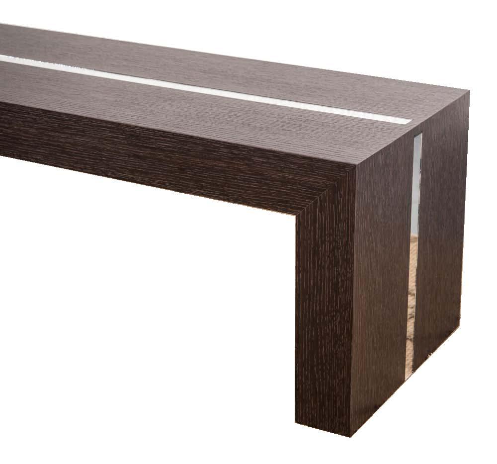LAURIE BENCH WITH INLAY BENCH WITH INLAY *50 W 15 H 14 D
