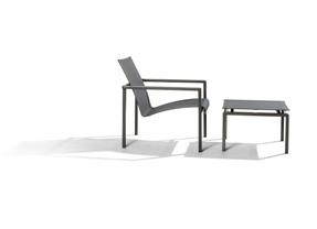 Light and airy, the Nodi chair s form and silhouette are characterized by twisted-interlaced rope in weather resistant Canax, stretched across a precise geometric wireframe.