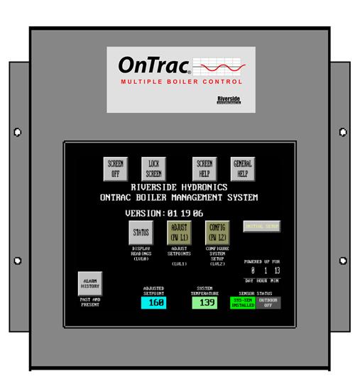 OnTrac Boiler Management System CS-4 & CS-8 Setup and Operation Manual