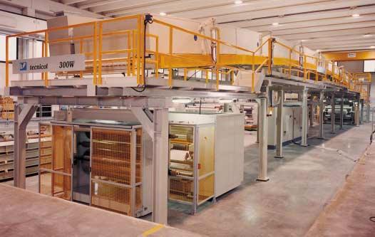 Tecni-Water 300 Coating line mainly designed to