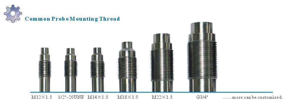 Rugged, Durable; Coating (optional) :corrosion resistant coating Thread size