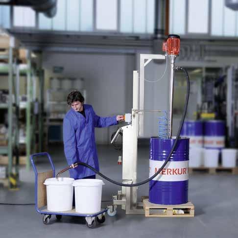 VISCOFLUX mobile for the gentle conveyance of high-viscosity, paste-like and