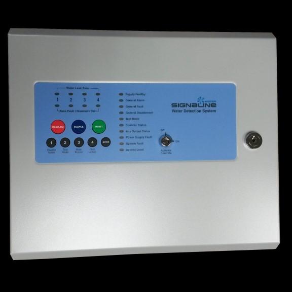 Control Panel Provides a fully monitored detection