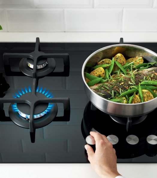 they provide quick heat control needed for searing and frying.