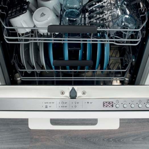 89 WATER EFFICIENT Lots of dishes will be sparkling clean with just a