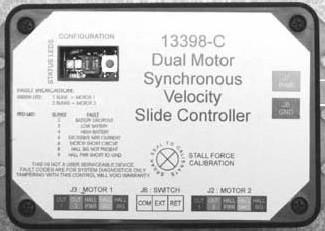SECTION 10 SLIDEOUT ROOMS Status LED s Motor 1 Connection Motor Direction Mode Button Motor 2 Connection Slideout Room Controller (Located in a driver or passenger side compartment, depending on
