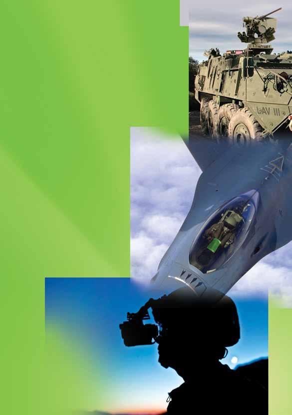 Engage - Enable - Excel Defense: Key Applications Soldier Vision Systems Vehicle Vision Systems Missiles and Munitions Electronic Warfare Self-Protection Systems