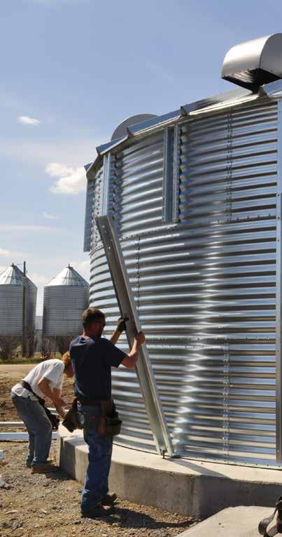 WALLS Strength in the Details Steel All Superior bins feature Grade 50 steel that has a