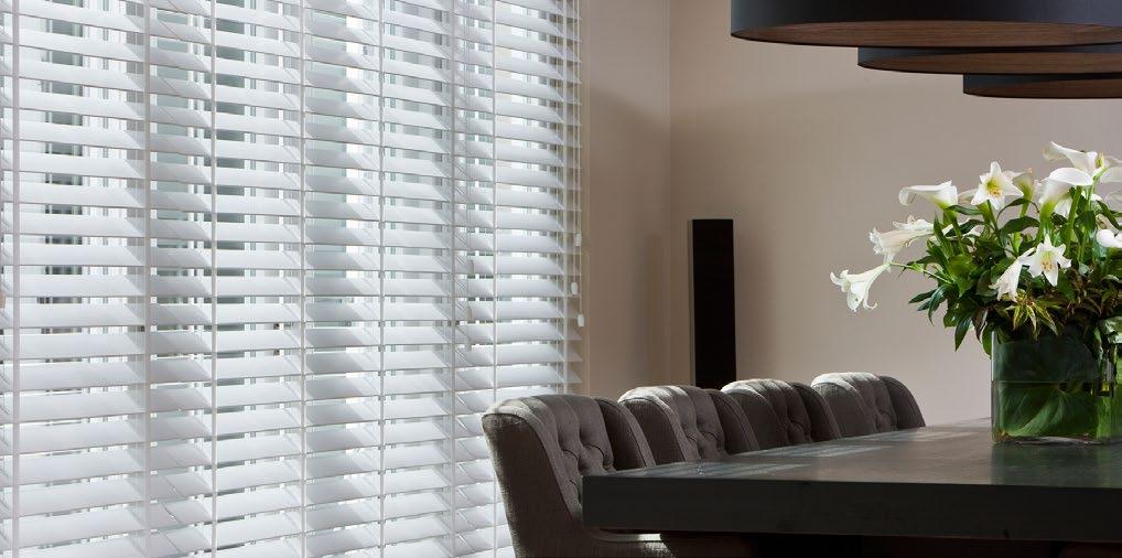 PURE WOOD BLINDS TECHNICAL SPECIFICATIONS