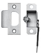 removing the lock from the door Auxiliary Deadlocking Bolt : Non-handed, stainless steel Faceplate: Adjustable, 19/32 stainless steel or brass.