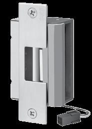 deadbolt, with or without a deadlatch below the latchbolt 55-F for mortise locksets with deadbolt and deadlatch located above the latchbolt UniFLEX Universal Strike 55-ABC 55-ABC Universal Strike for