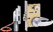 HiTower 7500 Series Frame Actuator Controlled Locksets Hardwire Control with no Electric Hinge and no Wires in the Door.