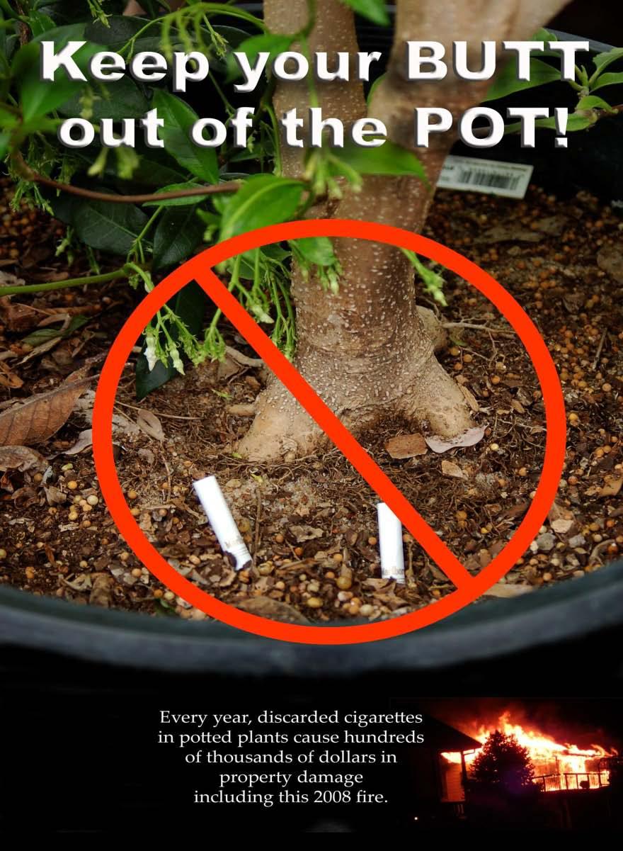 Safety Considerations Smoking Use ash