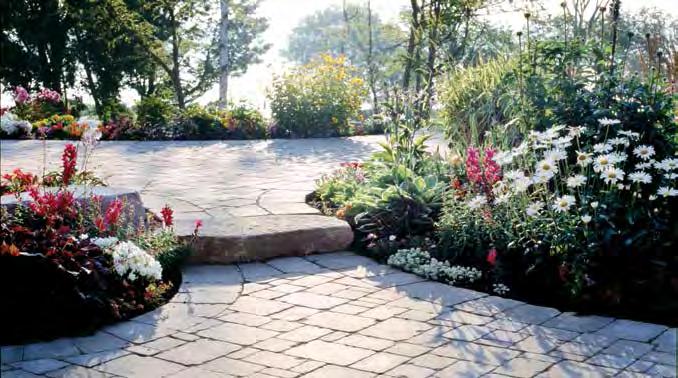 Pelee Pelee series paving stones stand beautifully on their own or can be mixed and matched to create compelling mosaics and other one-of-a-kind patterns.