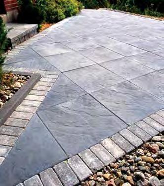 It lets you beautify your outdoor living space at a fraction of the cost of natural stone.
