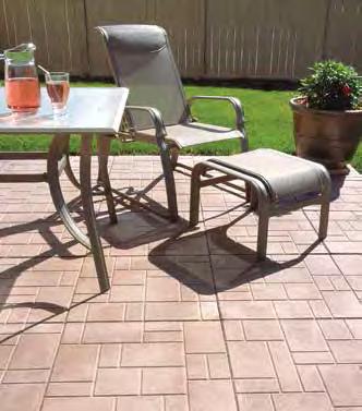 Diamond Texture With their diamond-texture finish, these patio slabs are a welcome addition to any patio or walkway.